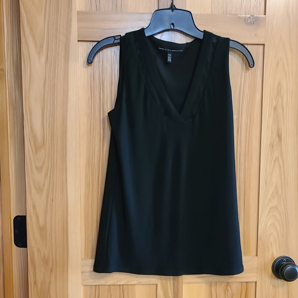 WHBM Black Camisole Top
